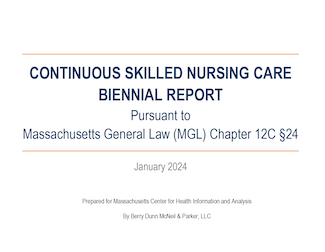 Continuous Skilled Nursing Report